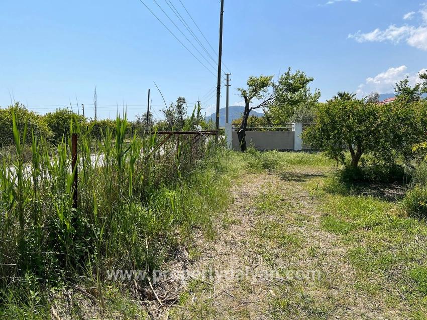 5.100 M² Großes Grundstück In Dalyan, Gebiet Maraş, Zu Verkaufen, Ausgewiesen Für 5% Wohnnutzung.