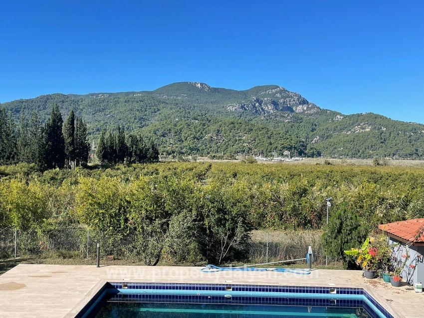 5+2-Zimmer Villa Zu verkaufen in Dalyan Bz. Ortaca - 6.000 m²