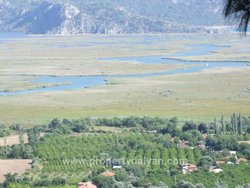 19.334 M² Großes Grundstück Zum Verkauf In Çandır, Köyceğiz.