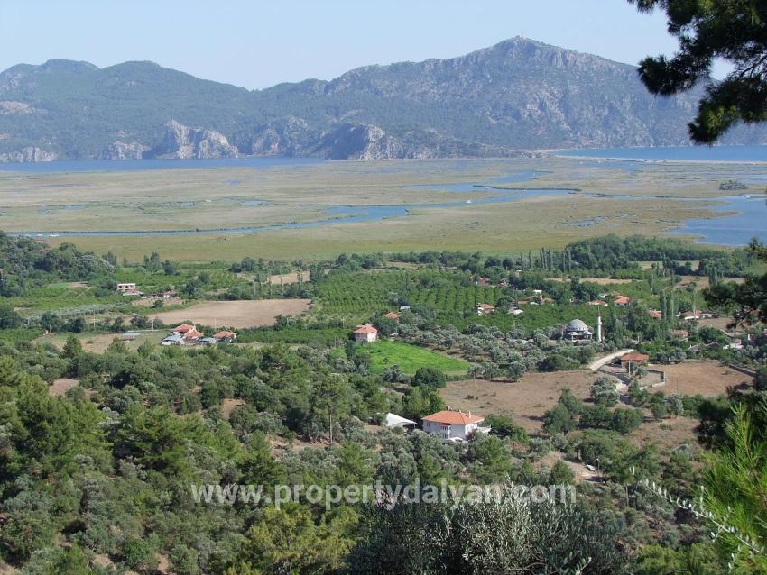 19.334 M² Großes Grundstück Zum Verkauf In Çandır, Köyceğiz.