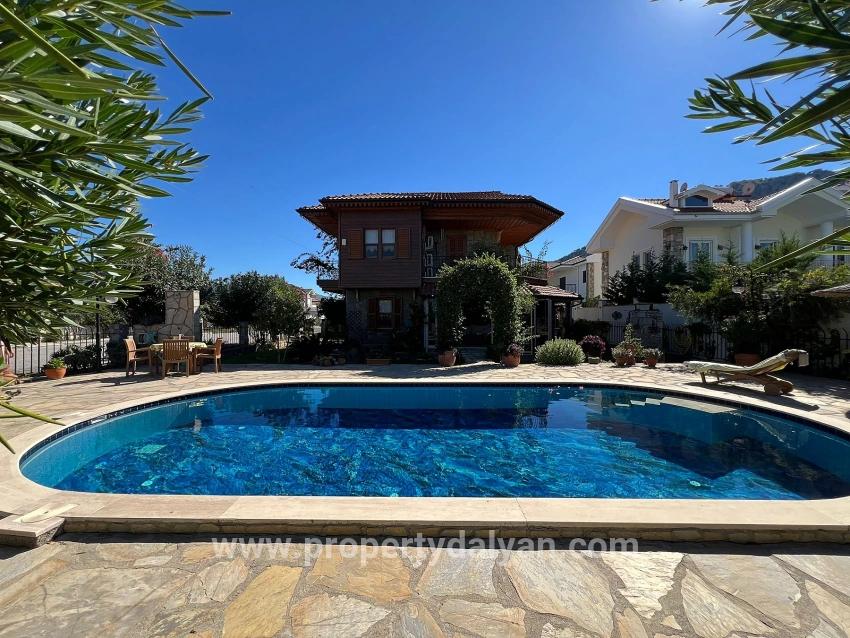 Steinvilla Zum Verkauf In Dalyan Gülpınar Auf Einem 580 M² Großen Grundstück