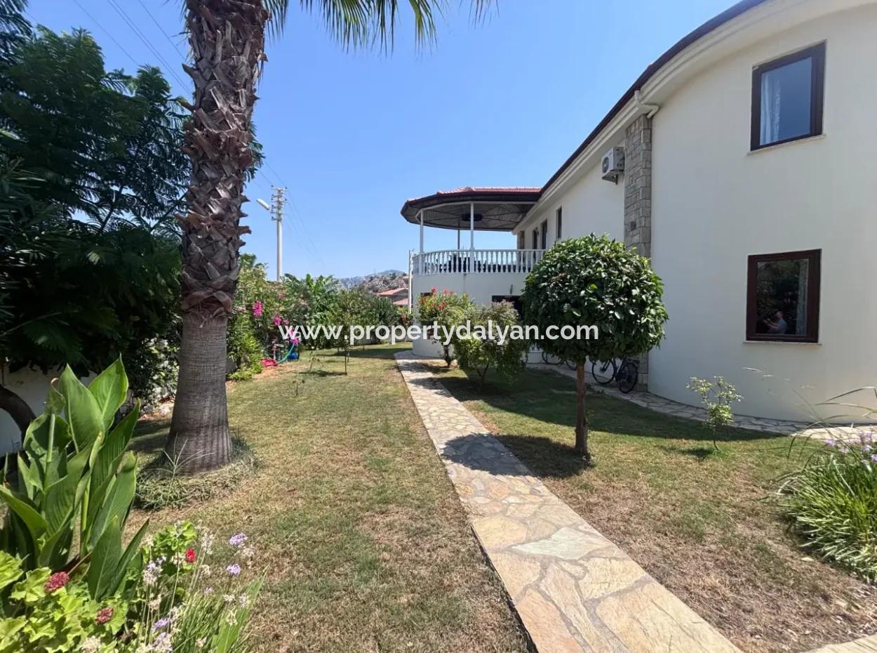 5 1 Villa Zum Verkauf In Dalyan Maraş Für 980M2 Grundstück An Der Ecke
