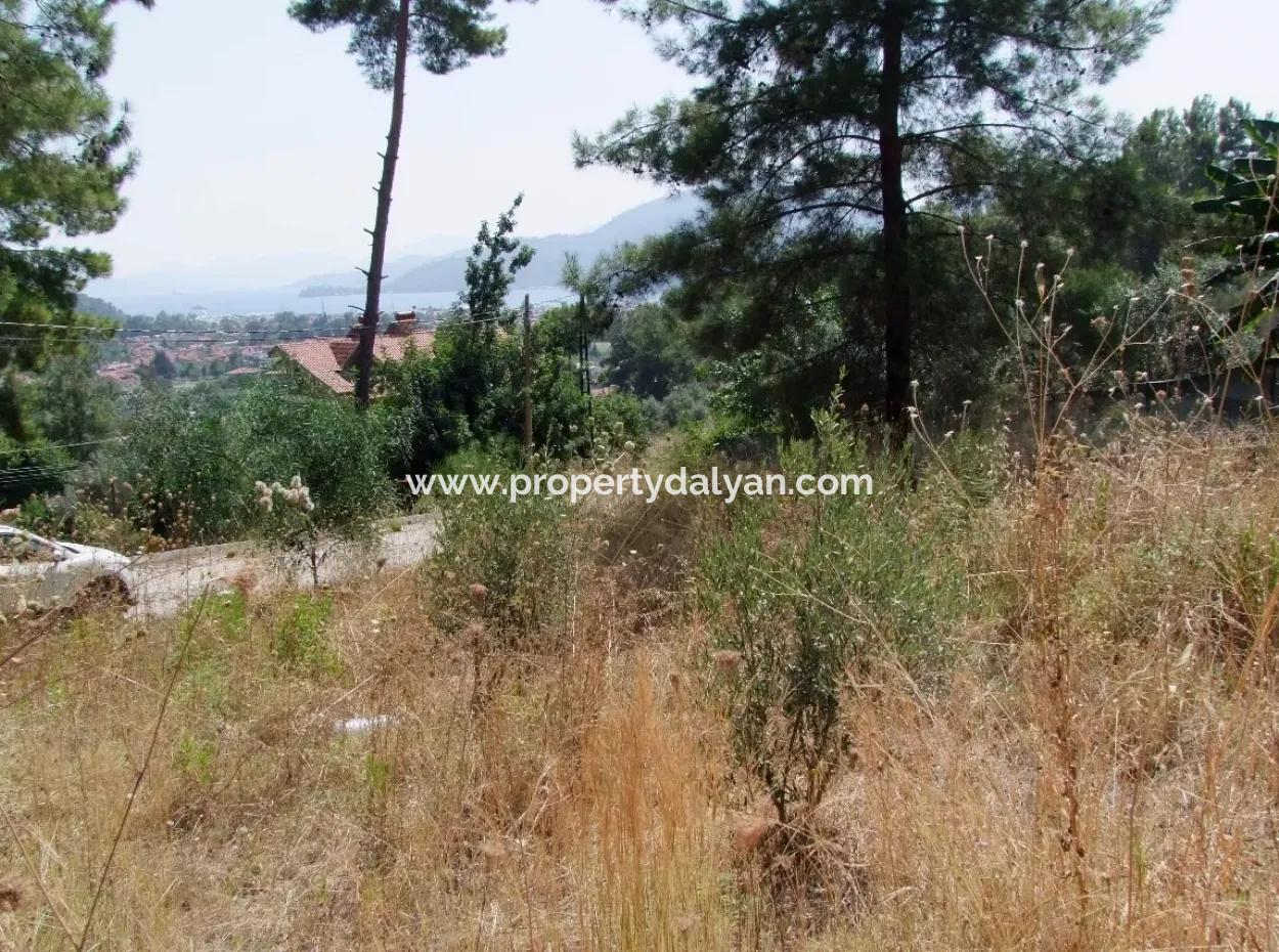 Land Zu Verkaufen In Gocek Fethiye Göcekde 2017M2 Land Zum Verkauf Mit Full Sea View