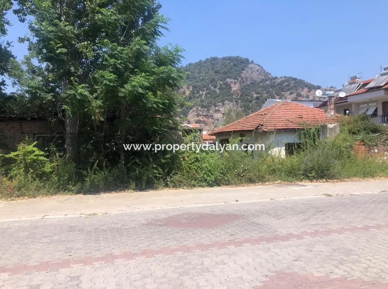Maras Dalyan Villa Zum Verkauf-Grundstück Zum Verkauf Mit Blick Auf Die Königlichen Gräber 1026M2