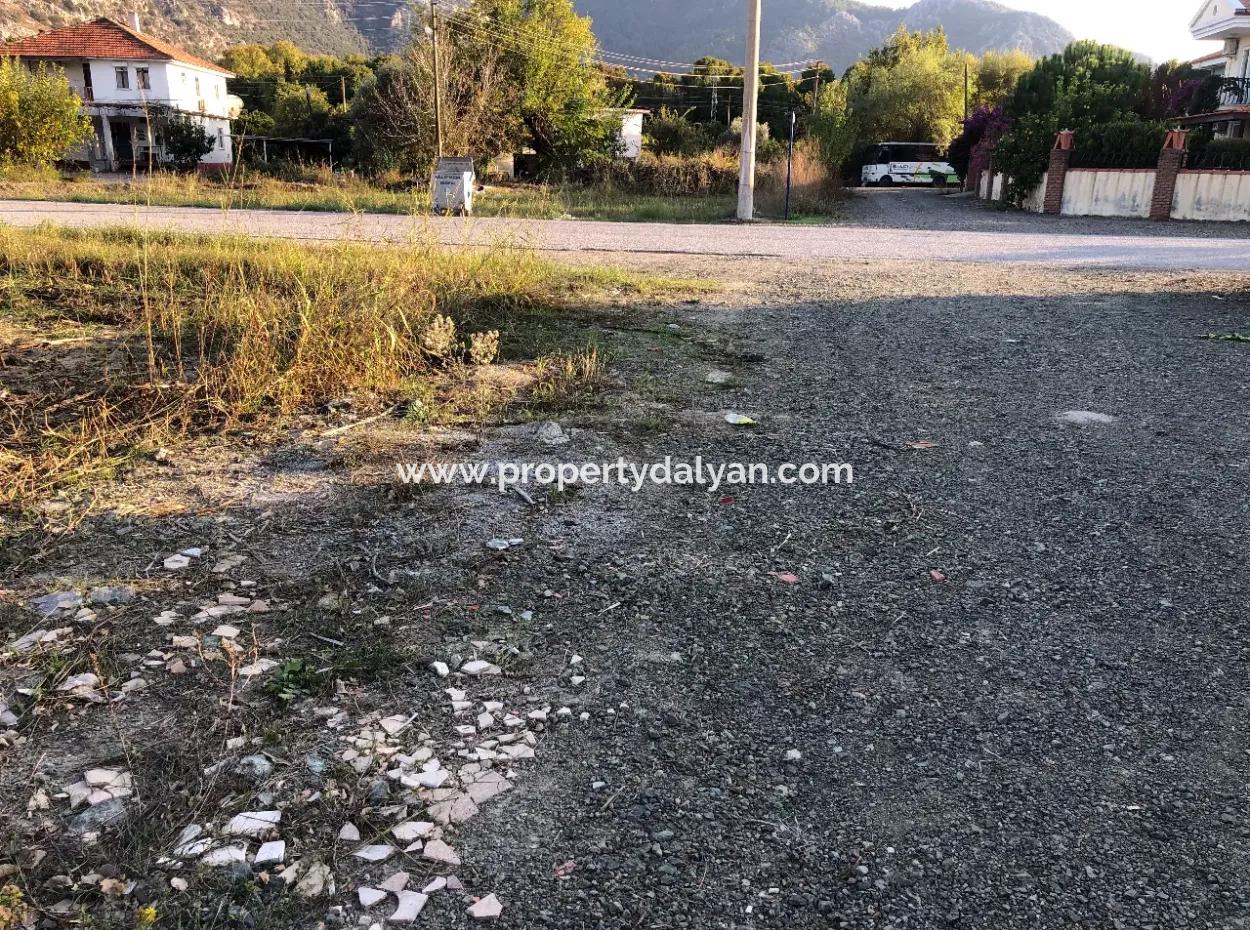 700M2 Eckgrundstück Zum Verkauf In Dalyan