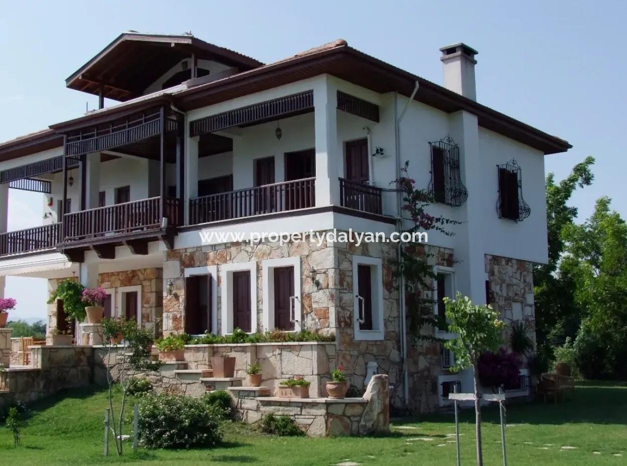 Immobilien Zum Verkauf, Dalyan 12,338M2 Grundstück Luxus-Villa Zum Verkauf In