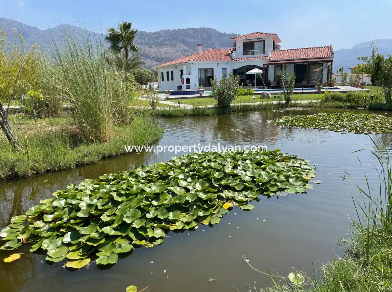 Dalyan 4 1 Luxusvilla Zum Verkauf In 7000M2 Grundstück