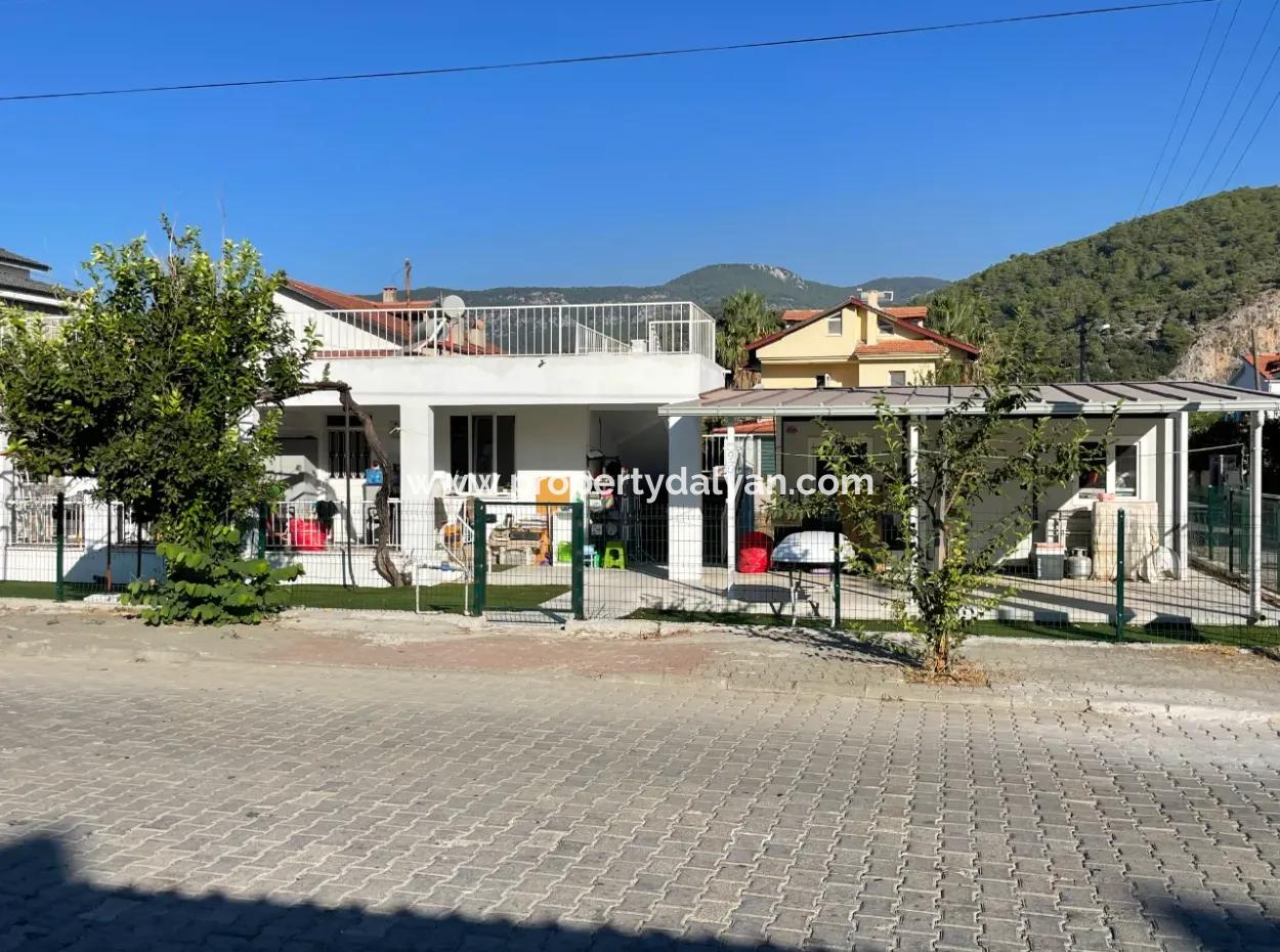 Freistehendes Villenhaus Zum Verkauf In Dalyan Maraşda 677M2 Grundstück