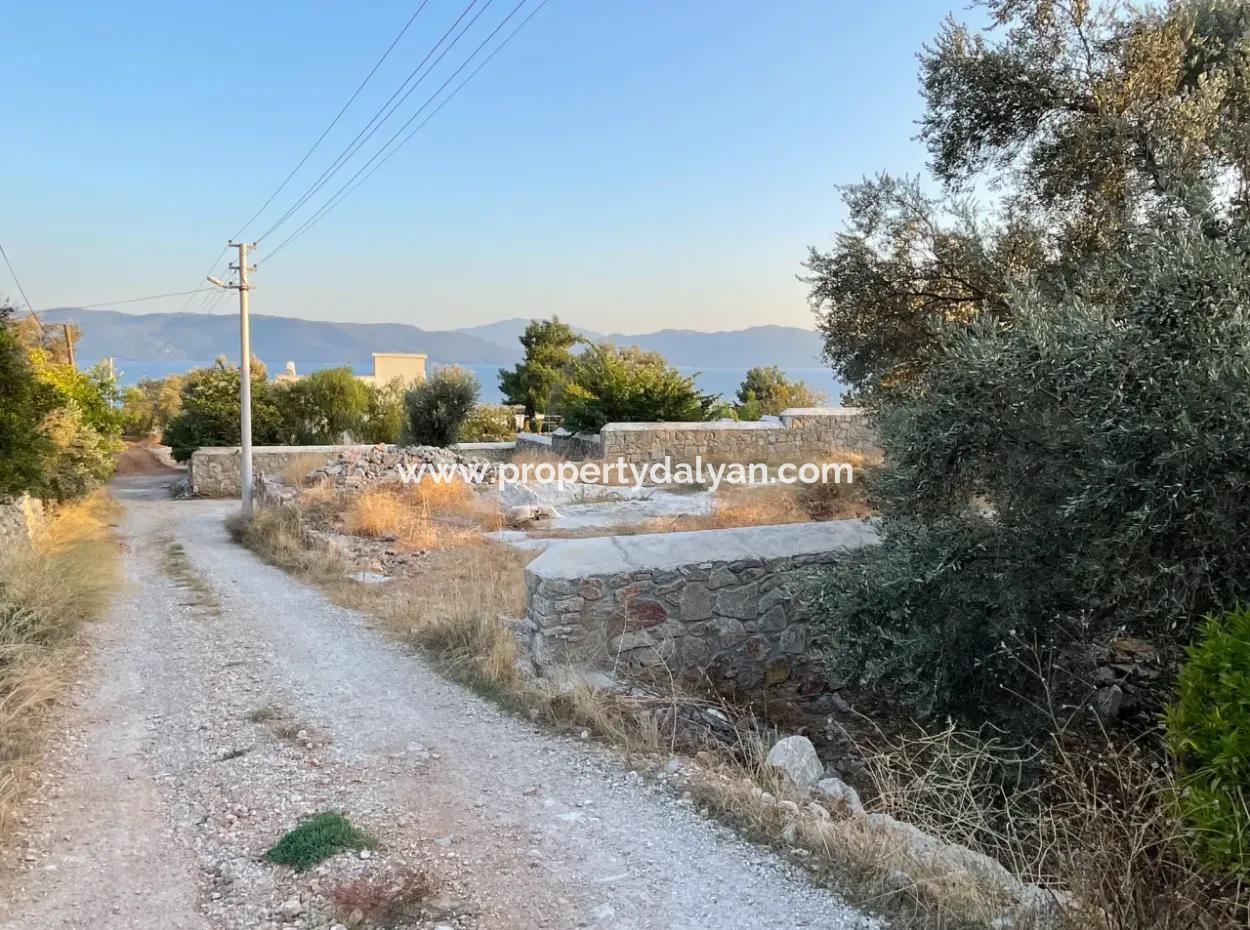 552M2 Grundstück Zum Verkauf In Akyaka Kandillide Mit Meerblick