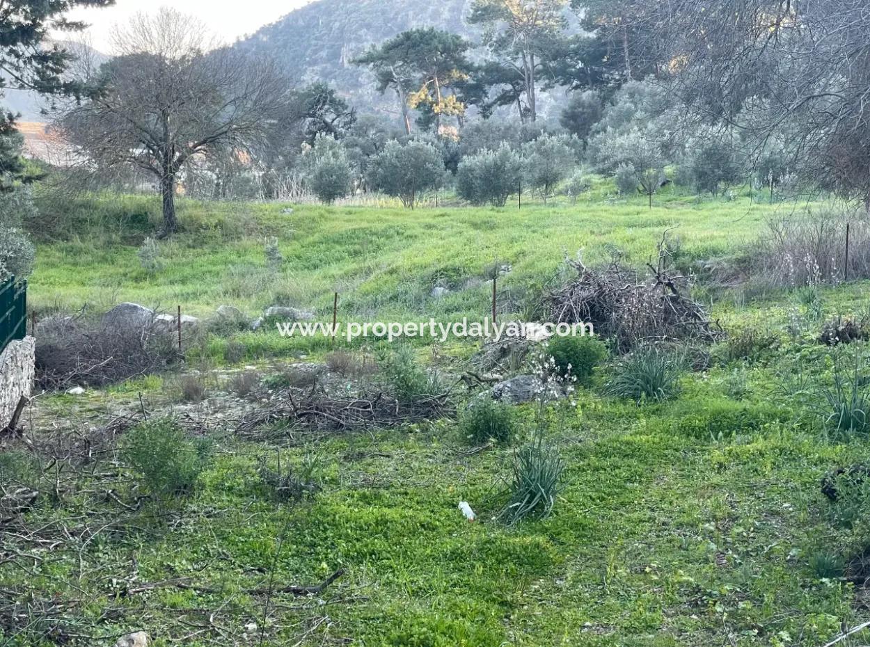 Çandır'sa Grundstück Zum Verkauf Mit Meer- Und Seeblick 545M2