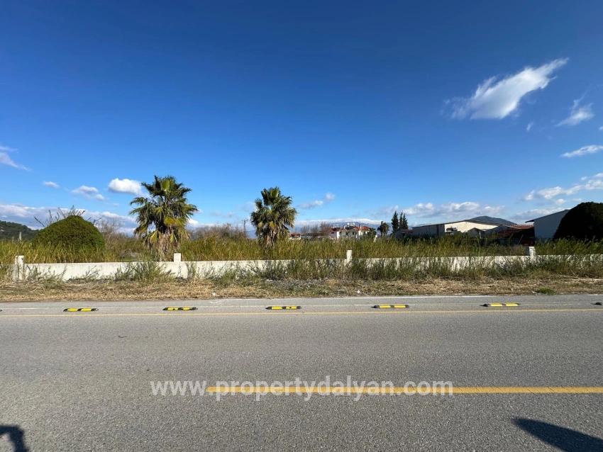 5,111 M² Commercial-residential Land For Sale, Located Right On The Main Road In Dalyan