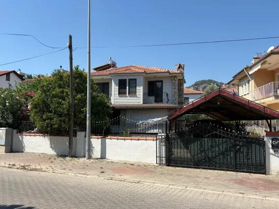 Dalyan centre 300m2 land Inside 3+1 villa for sale