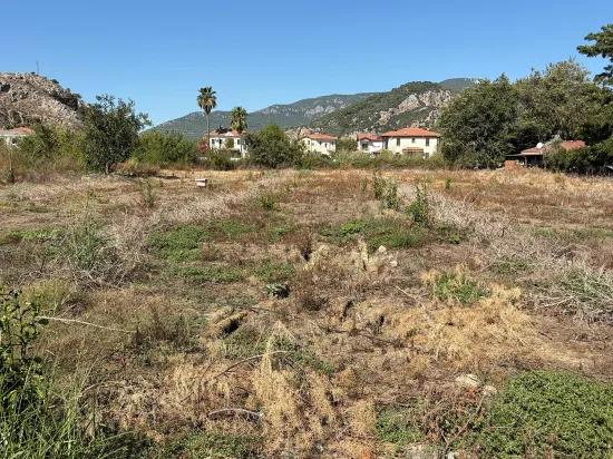 In Dalyan 3.180m2 %5 zoned for sale plot