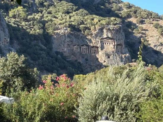 Villa for sale, 4+1, with a view of king tombs In Dalyan, Maraş