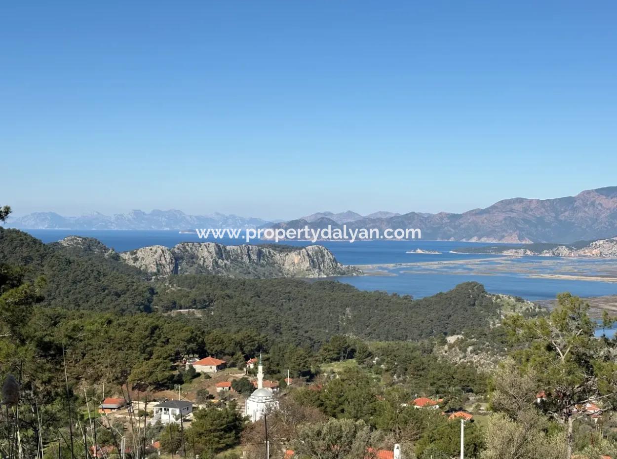 1000M2 Land For Sale With Sea View In The Village Built-Up Area In Gökbel