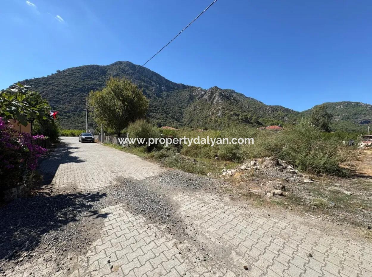 Land For Sale In The Village Built-Up Area In Mergenli