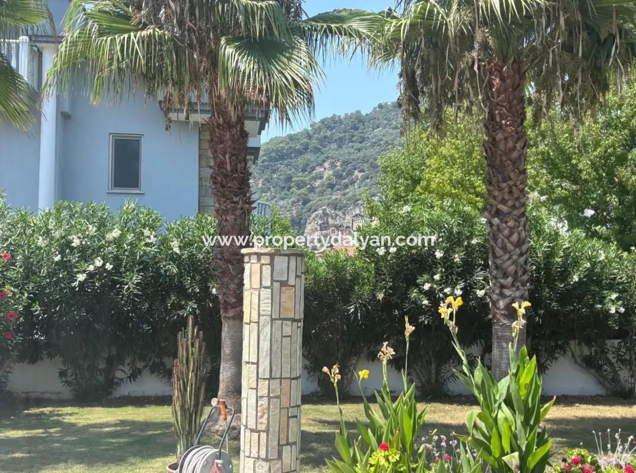 5 1 Villa For Sale In Dalyan Maraş For 980M2 Plot On The Corner