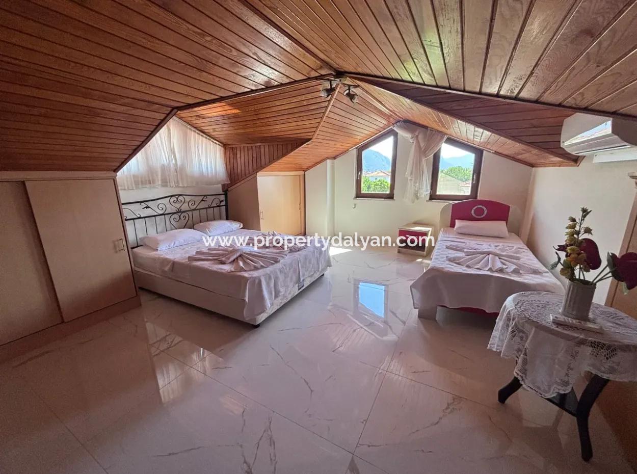 5 1 Villas For Sale In A Plot Of 301M2 In Dalyan Center