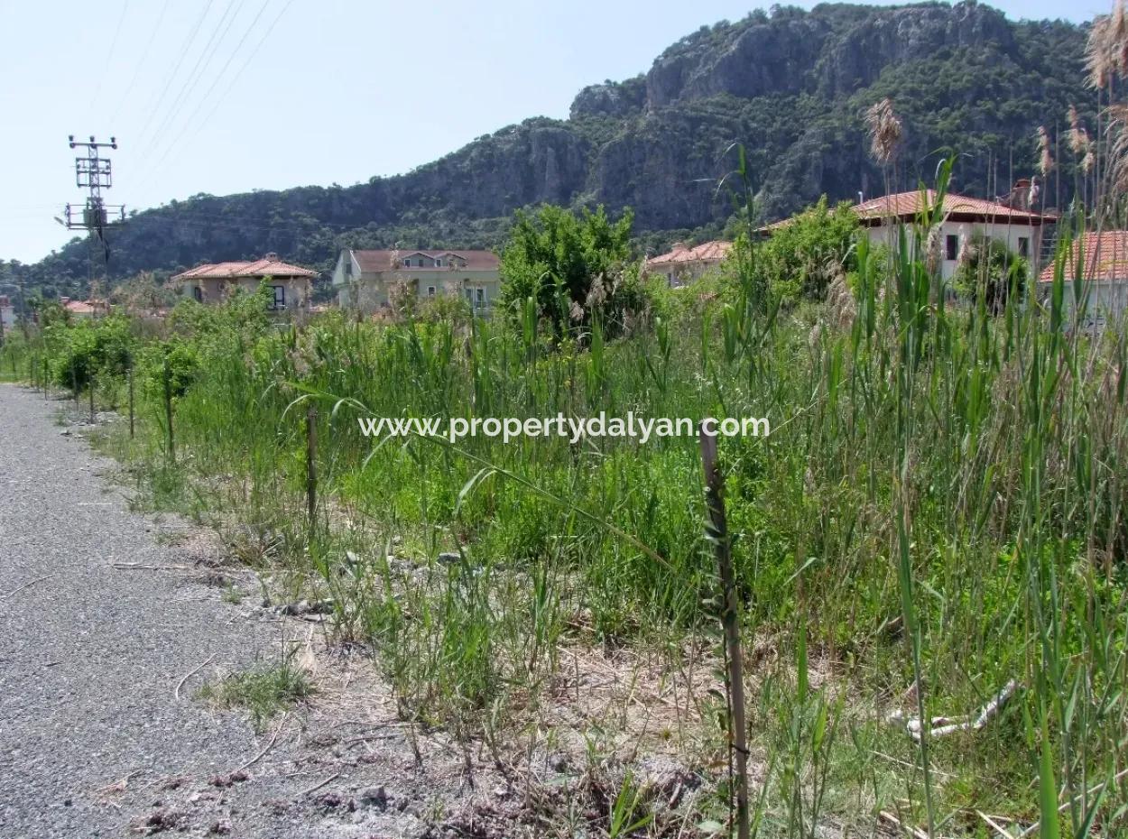 Land For Sale In Dalyan 840M2 30 Zoning Land For Sale In Dalyan Gülpınar