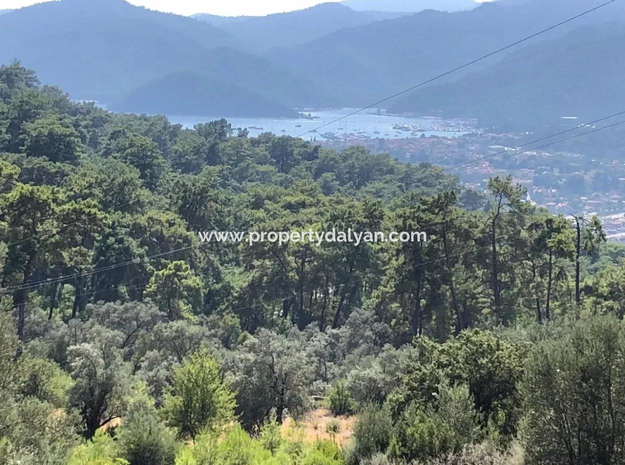 Tourism Zoned Land For Sale In Gocek With Sea Views For Sale In Gocek