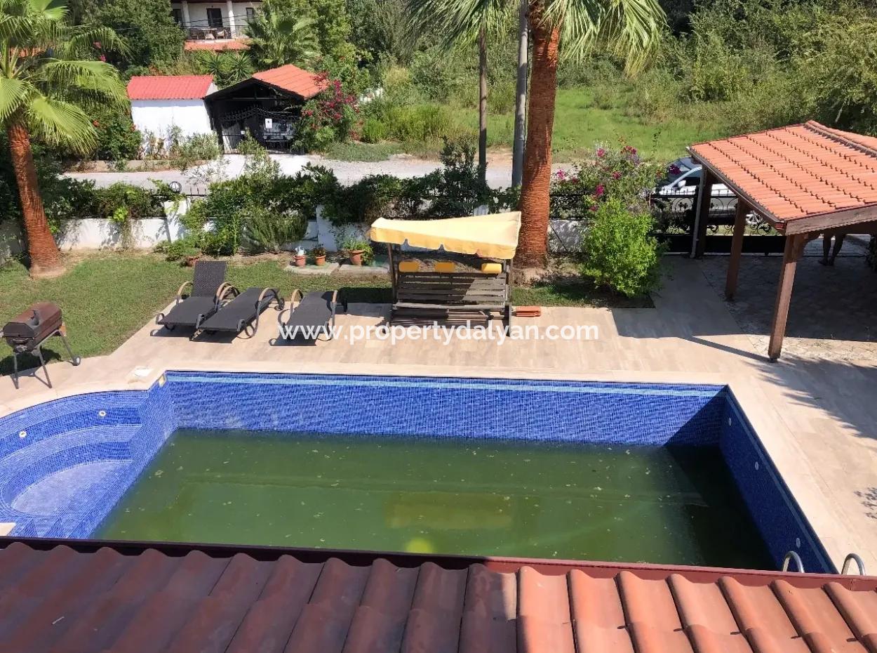 4+1 Villas For Sale In 575M2 Plot In Dalyan