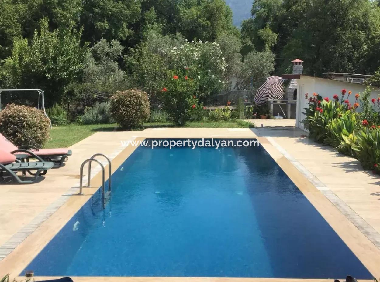 Dalyan Villa For Sale 615M2 Land In 3 1 Villas For Sale