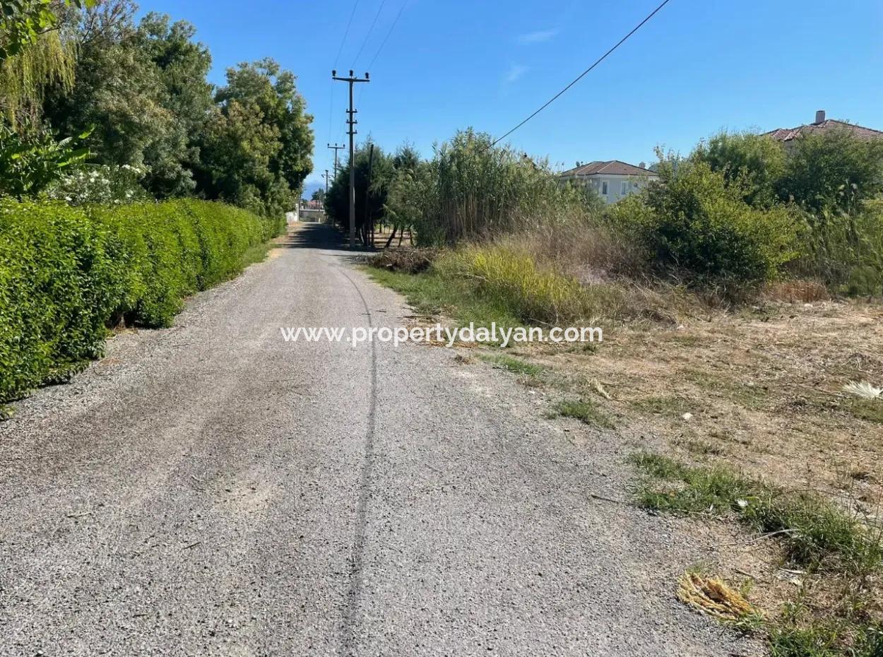1000M2 Land For Sale In Dalyan Gülpinar Corner