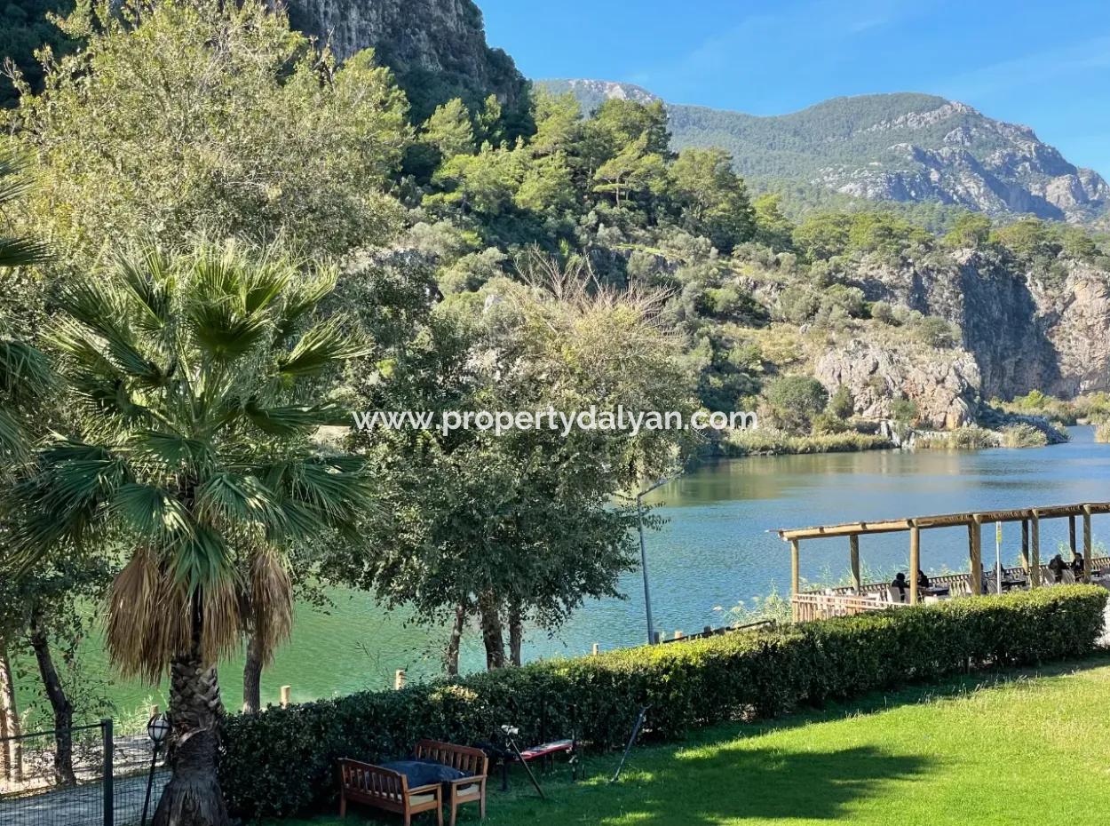 Duplex Apartment For Sale In Dalyan Gülpinar For Zero To 75M2 Canal
