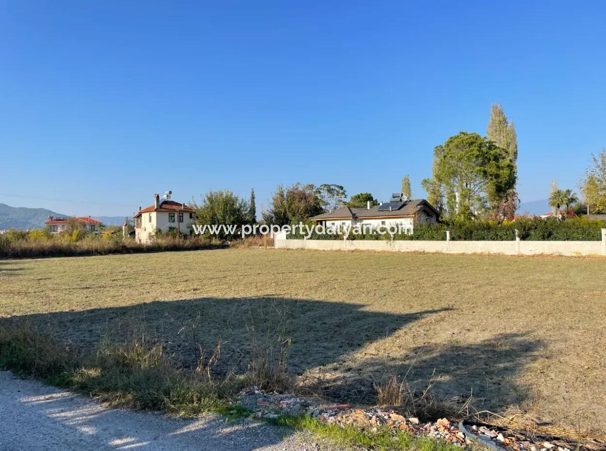 4 Parcels Side By Side Close To The Center In Dalyan 2140M2 Land For Sale
