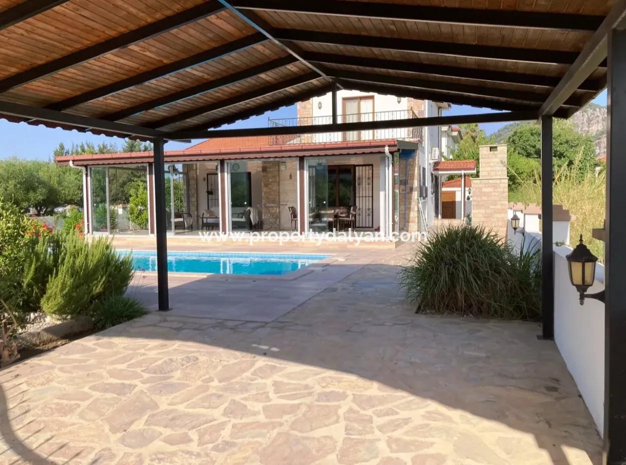 Villa For Sale Detached For 501M2 Land In Dalyan