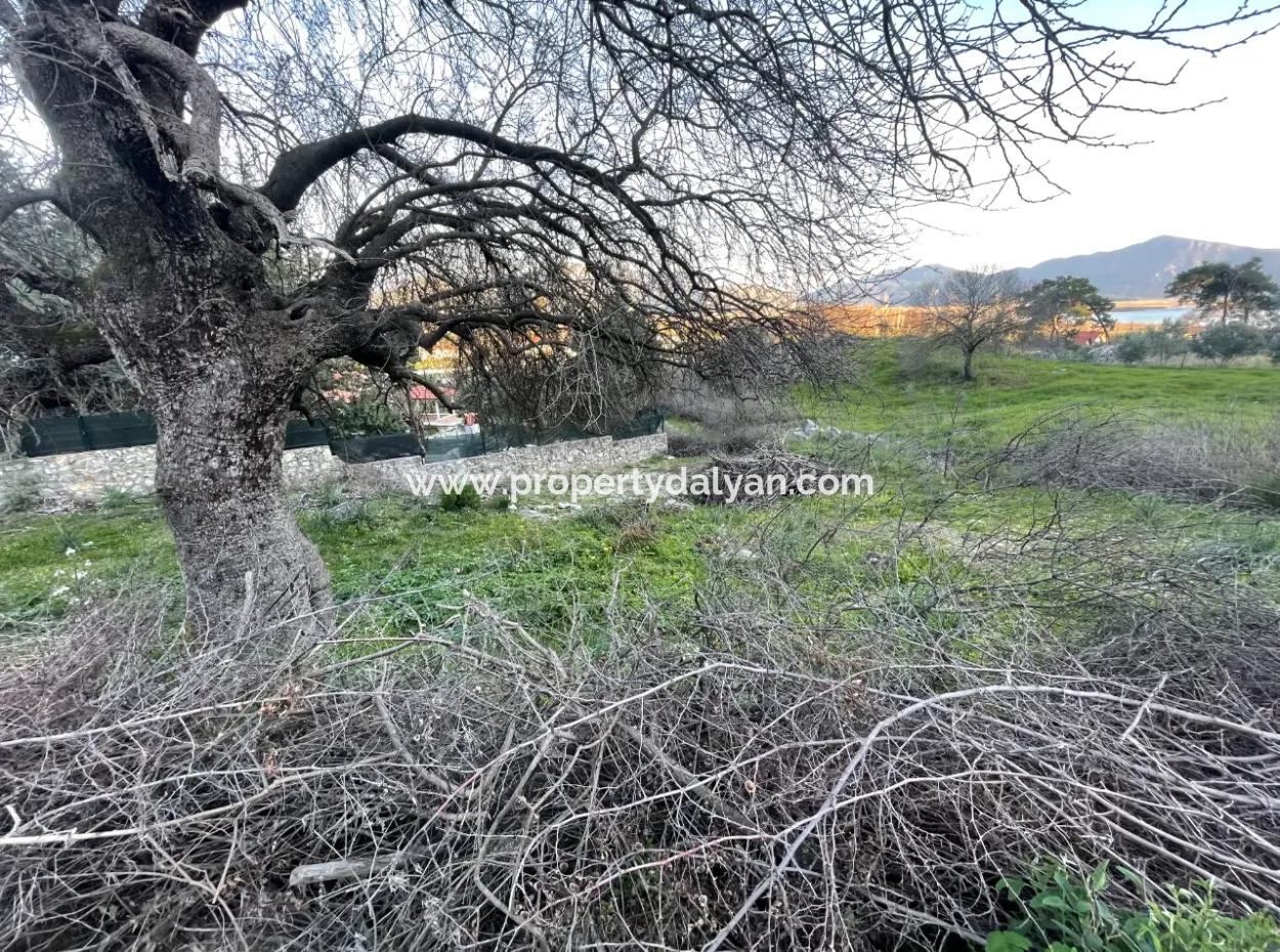 Çandır'sa Land For Sale With Sea And Lake View 545M2