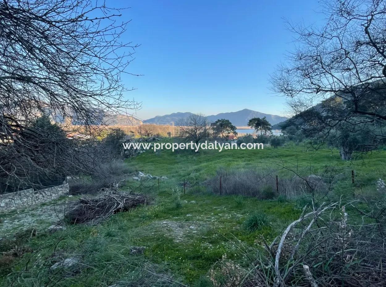 Çandır'sa Land For Sale With Sea And Lake View 545M2