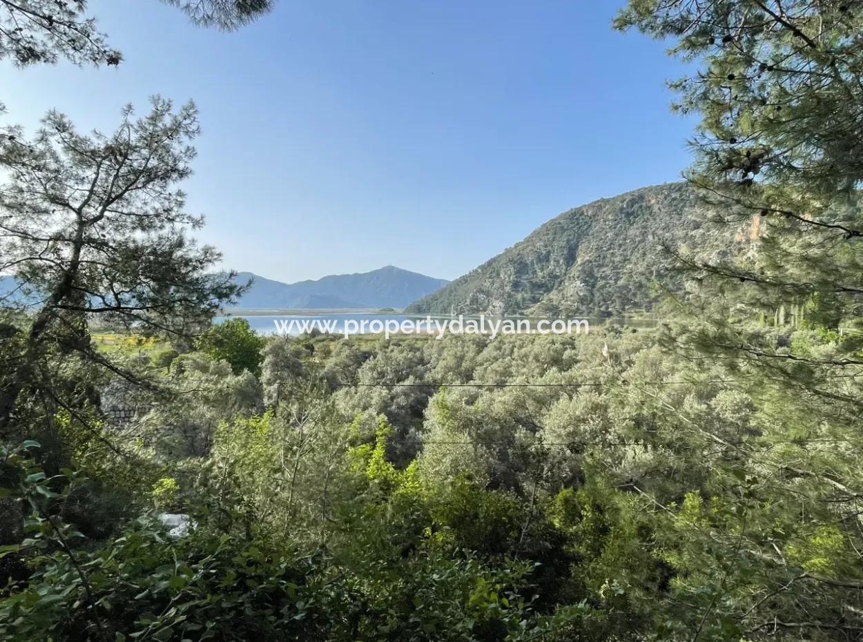 1,136M2 Field Plot For Sale With Çandır Lake View