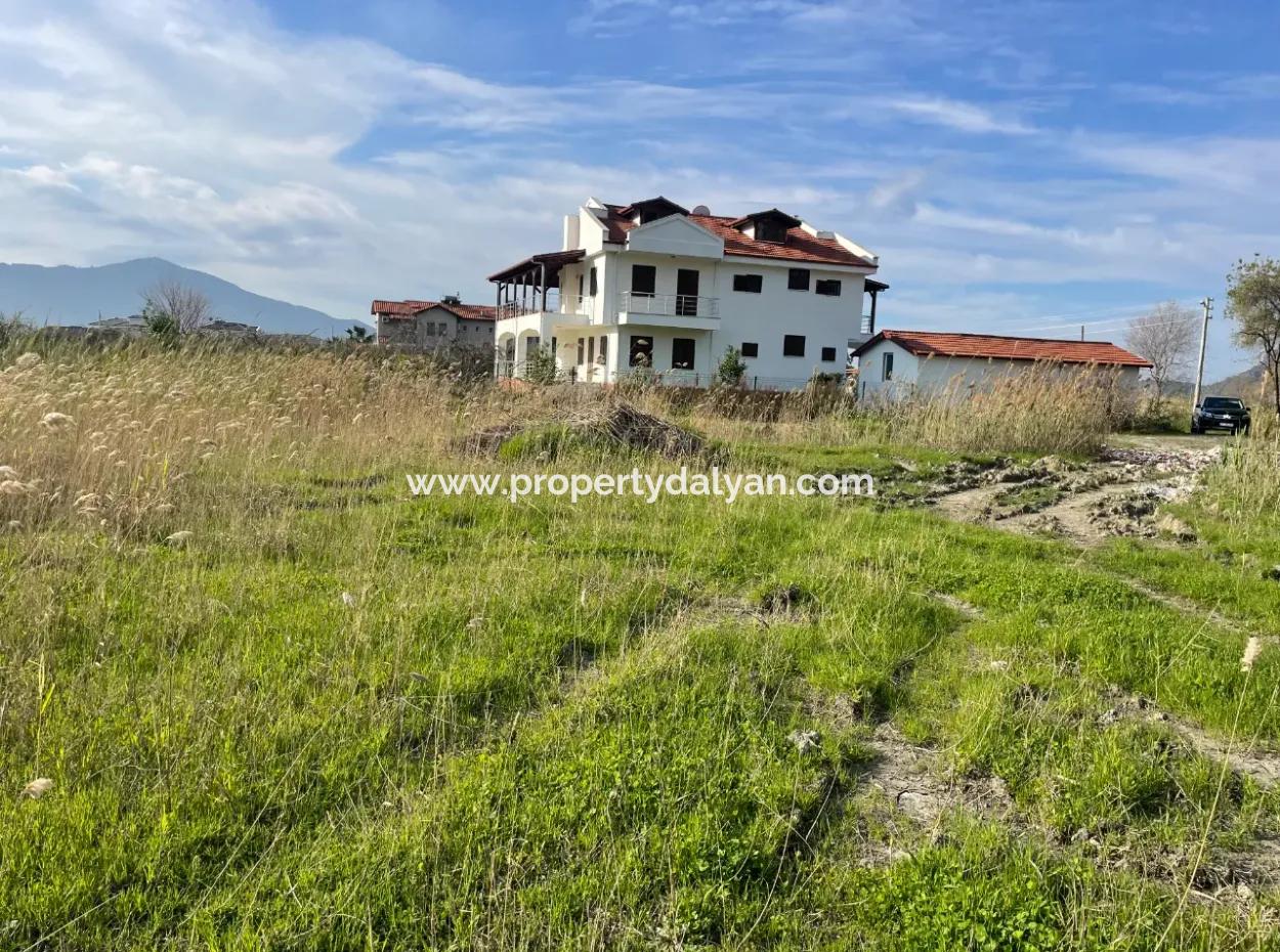 6800 M2 Land For Sale In Dalyan With 5% Residential Zoning