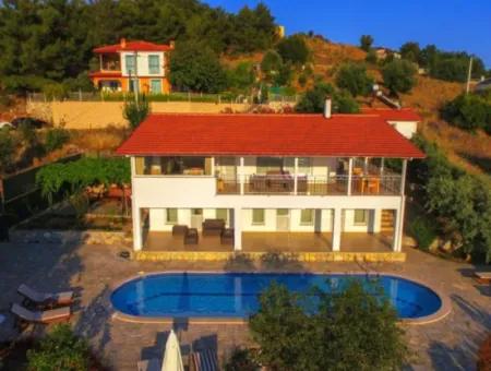 Gokbel Sea View 4 1 Villa For Sale