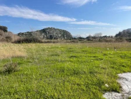 6800 M2 Land For Sale In Dalyan With 5% Residential Zoning