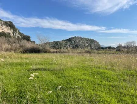 6800 M2 Land For Sale In Dalyan With 5% Residential Zoning