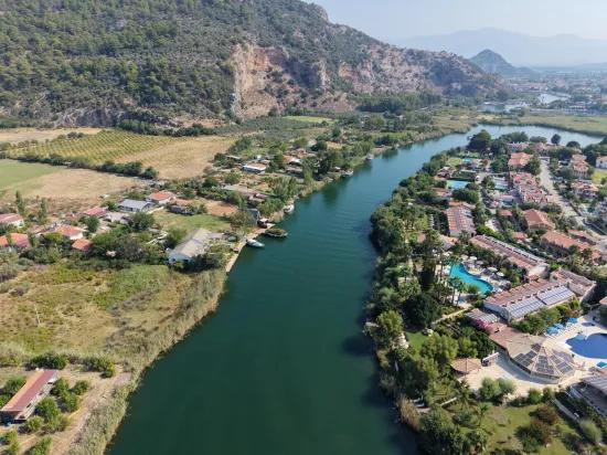 Село Köyceğiz в районе Çandır, у канала, 20.000м2 продажа поля