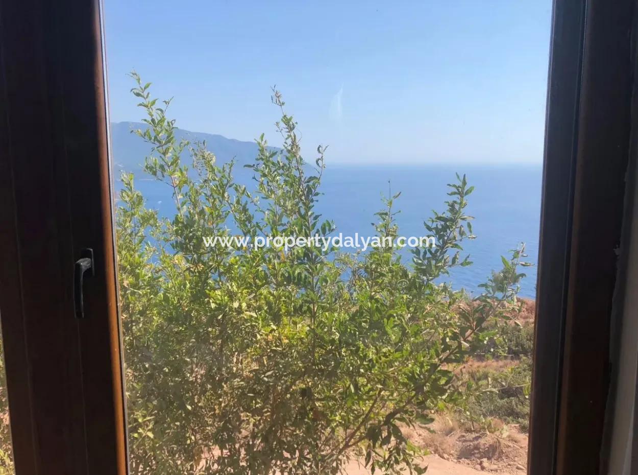 Faralya Satılık Villa Faralyan Full Deniz Manzaralı Satılık Satılık Villa