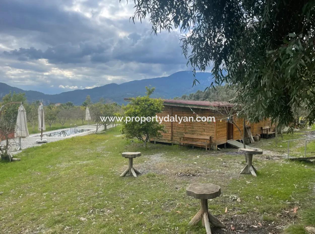 Dalyan Satılık Butik Otel 11.000M2 Arsa İçinde Satılık Bungolevler