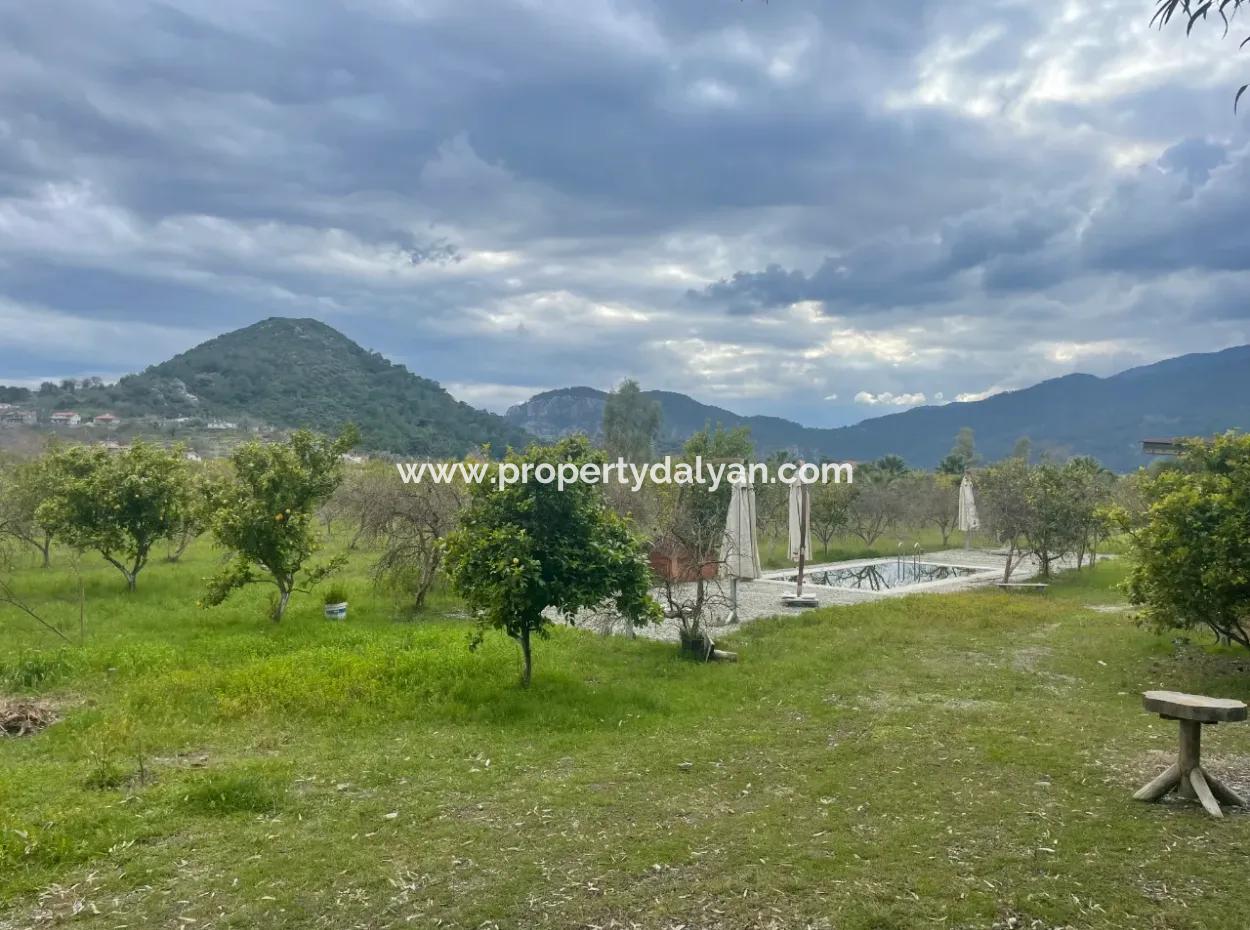 Dalyan Satılık Butik Otel 11.000M2 Arsa İçinde Satılık Bungolevler