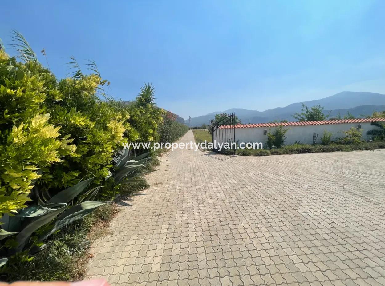 Dalyan 7000M2 Arsa İçinde 4+1 Satılık Lüks Villa