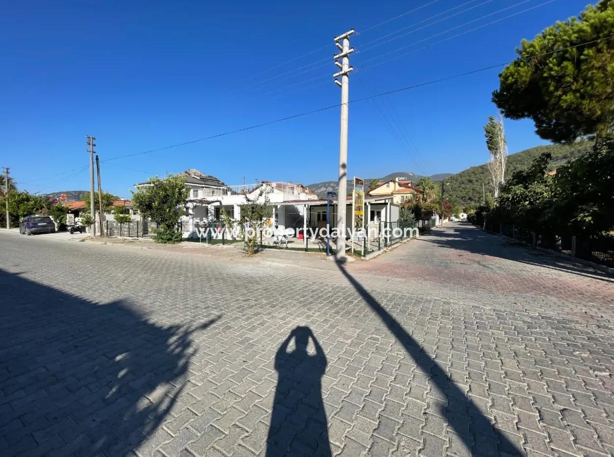 Dalyan Maraşda 677M2 Arsa İçinde Satılık Mustakil Villa Ev