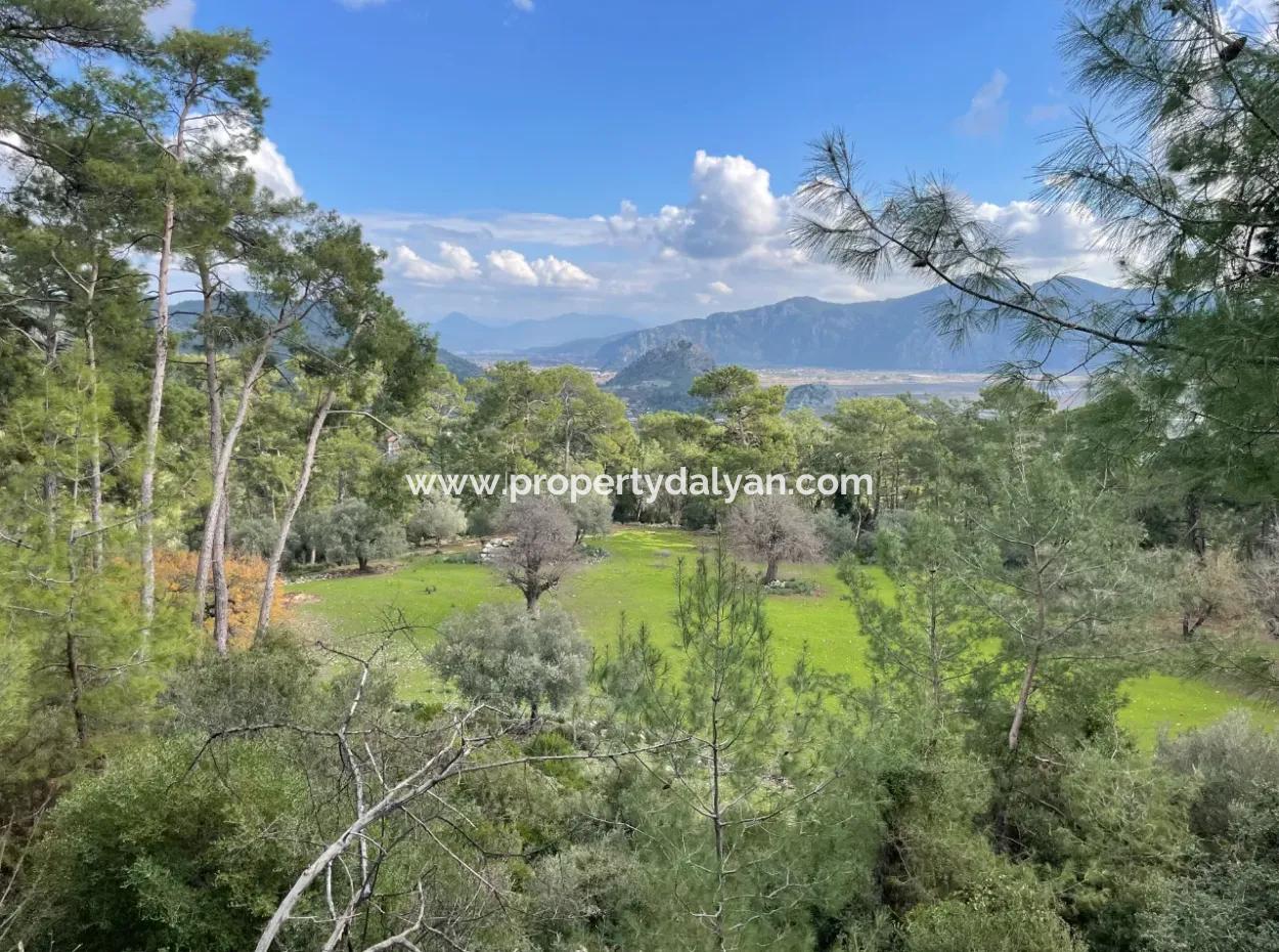 Çandır'da Deniz Göl Manzaralı Satılık 10,707M2 2B Tarlası