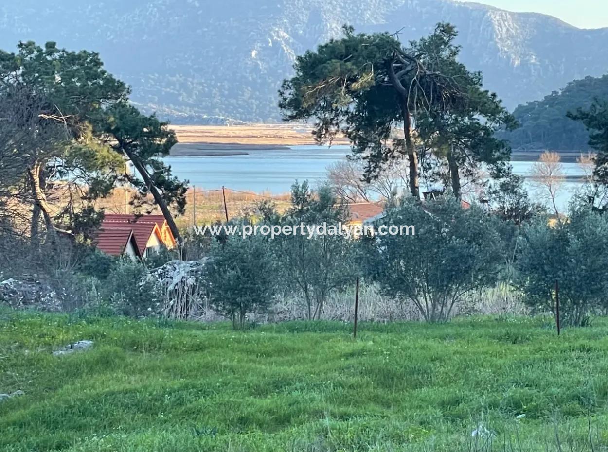 Çandır'sa Deniz Ve Göl Manzaralı 545M2 %15 İmarlı Satılık Arsa